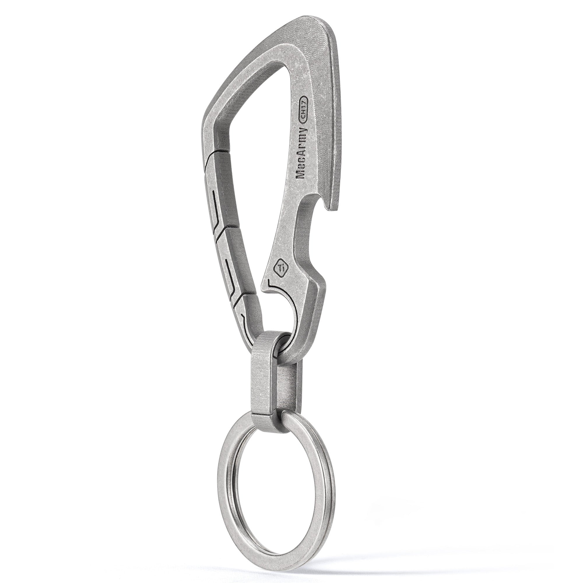 CH17 Titanium Carabiner Keychain Clip