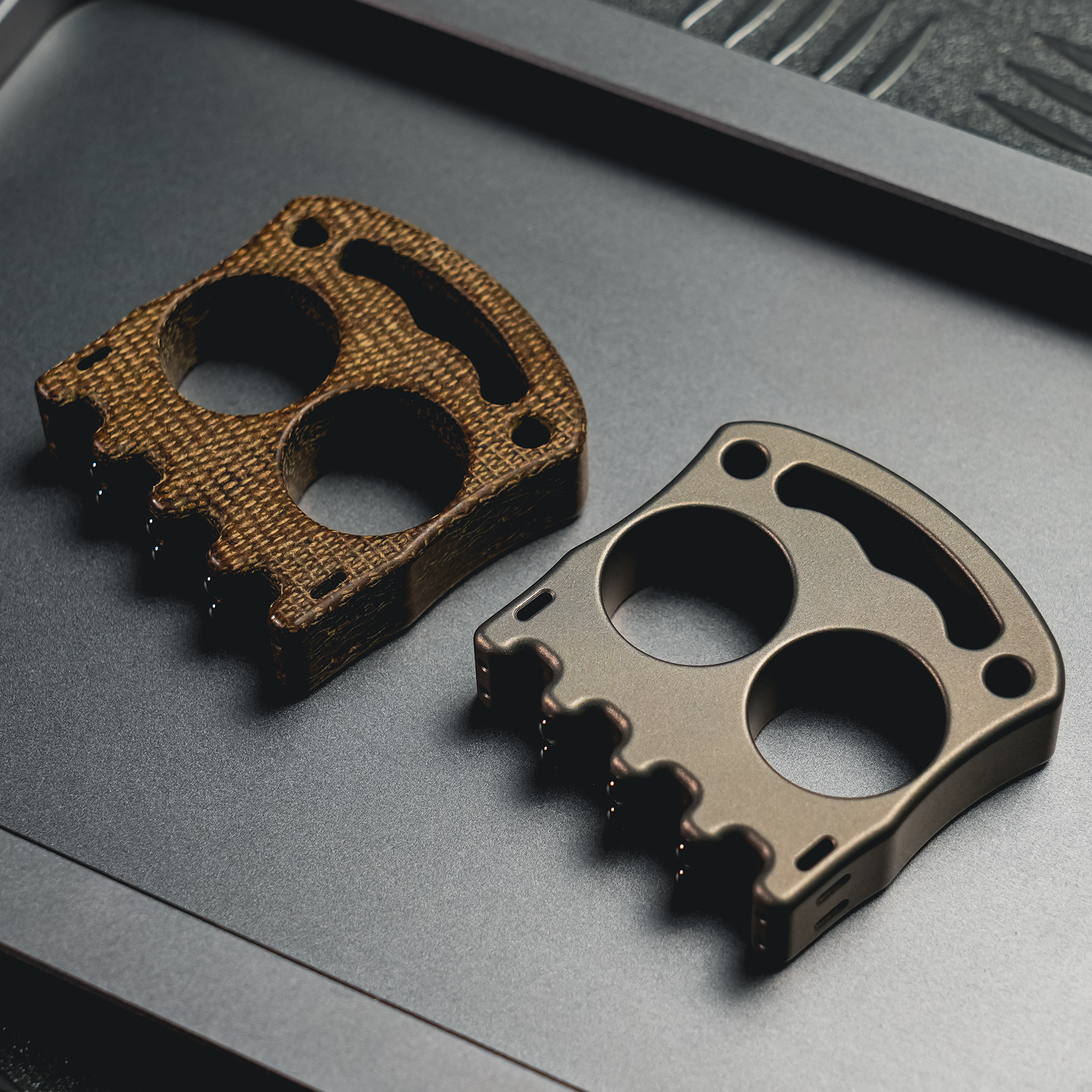 TKC Titanium and Micarta EDC Knuckle