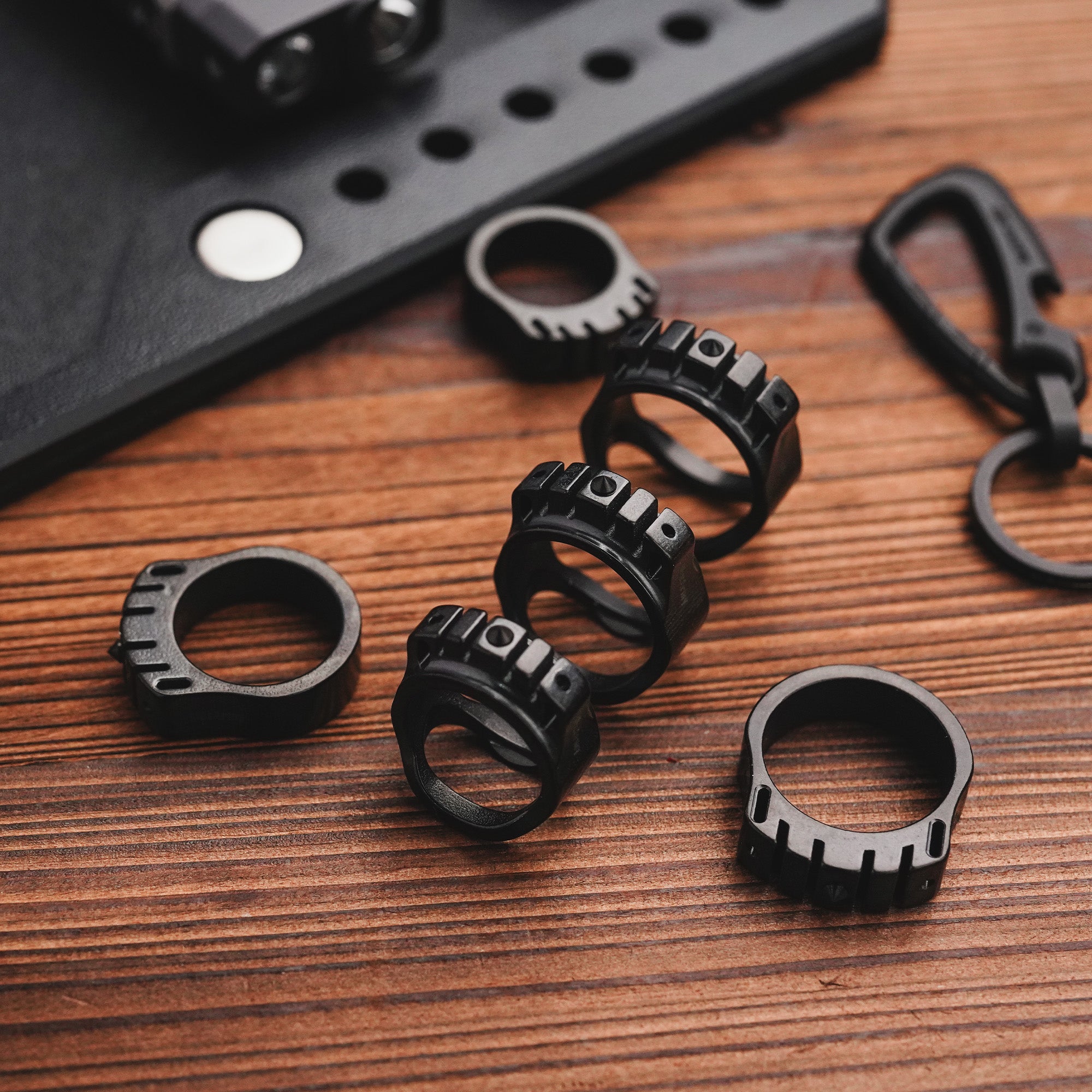 MecArmy SKF3T Titanium Ring and Bottle Opener