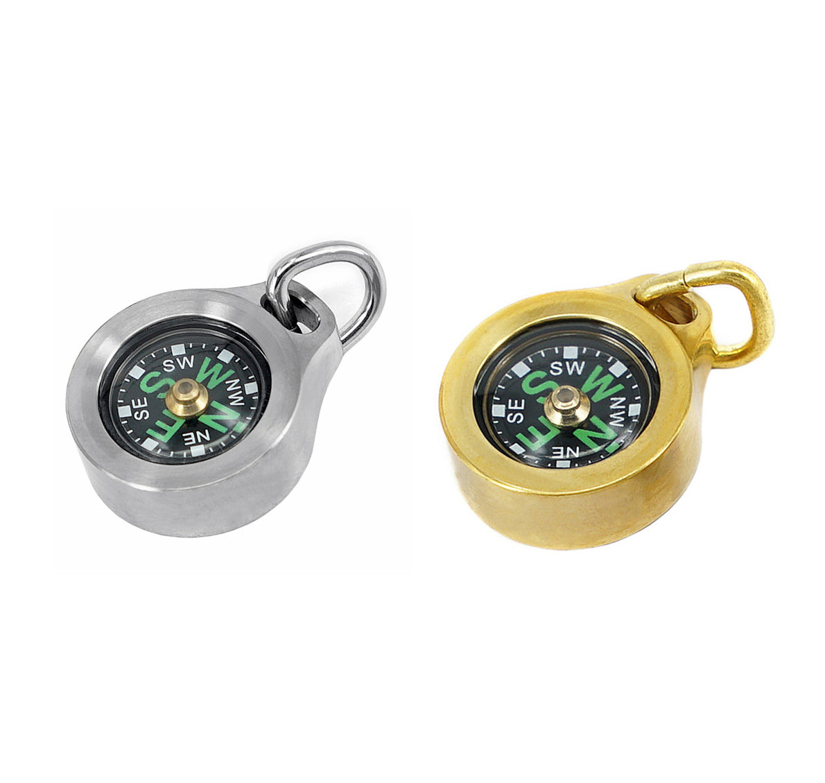 MecArmy CMP Brass/Titanium Compass