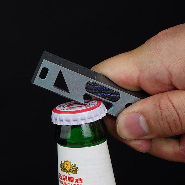 MecArmy RL2 Titanium EDC Bottle Opener/Prybar