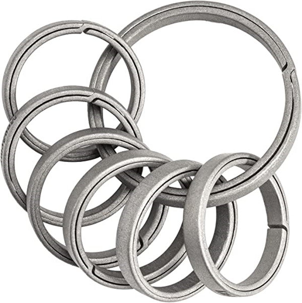 CH14 Titanium Keyring Kit | 7pcs keyring | Side-Pushing Designed Protect Your Nails