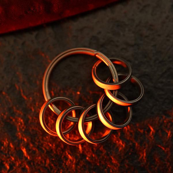 MecArmy CH7 Titanium 7pcs Keyring Kit