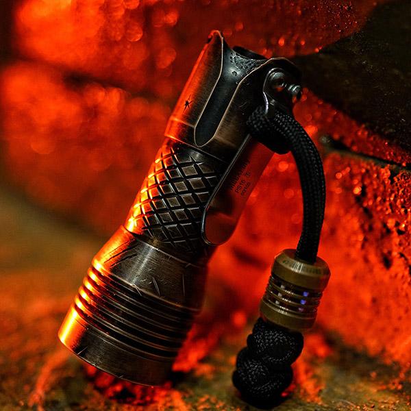MecArmy PS16 COPPER Limited Edition 2000 Lumens EDC Flashlight