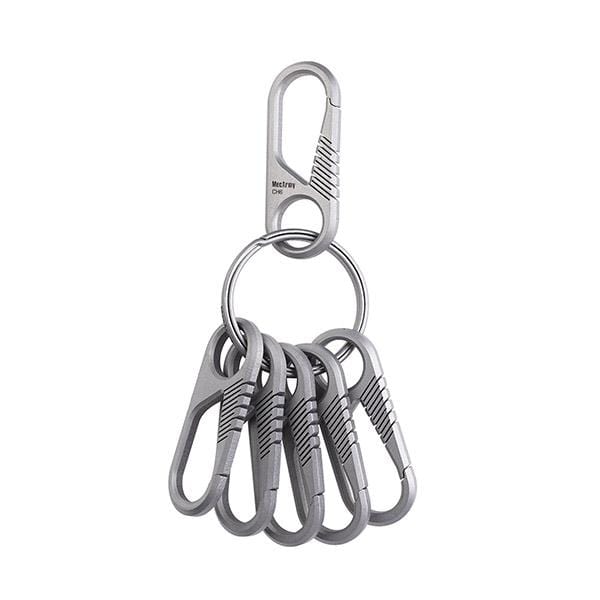 MecArmy CH6K Titanium Carabiner/ Keyring Kit
