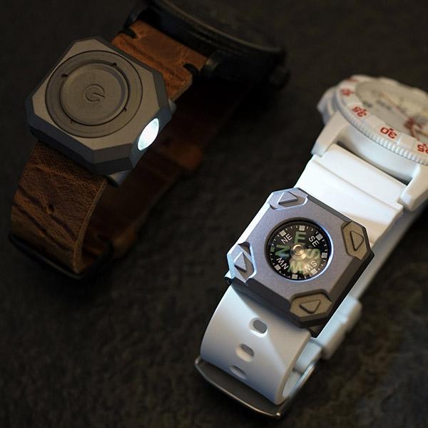 MecArmy CPW Titanium Watchband Compass