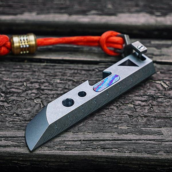 MecArmy RL2 Titanium EDC Bottle Opener/Prybar