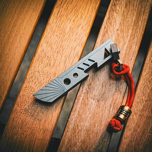 MecArmy RL2 Titanium EDC Bottle Opener/Prybar
