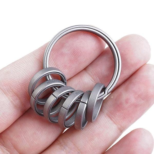MecArmy CH7 Titanium 7pcs Keyring Kit
