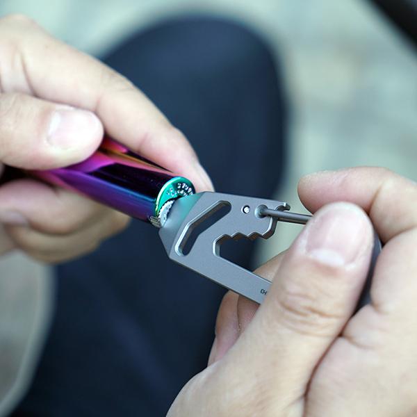 MecArmy EH3 Multifunctional EDC Carabiner Keyring