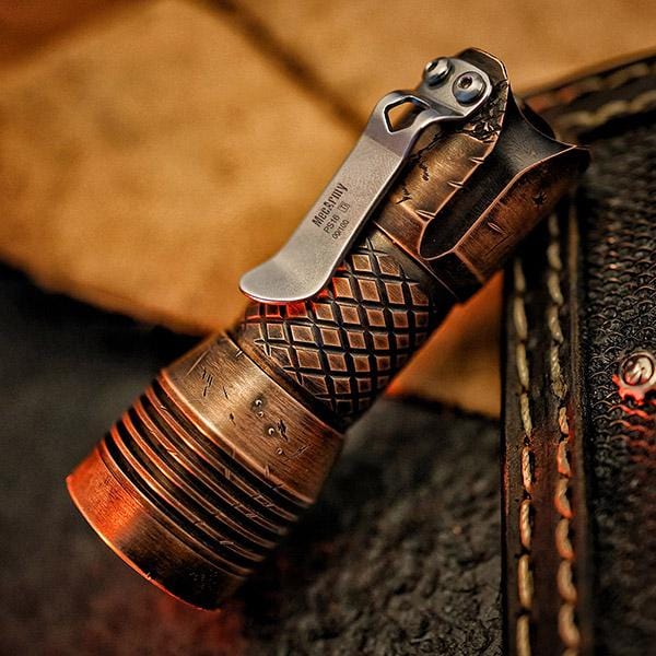 MecArmy PS16 COPPER Limited Edition 2000 Lumens EDC Flashlight