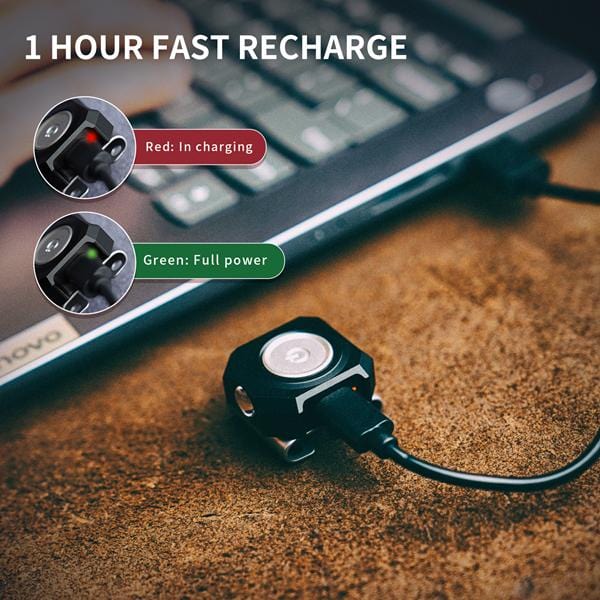 MecArmy CPLU Titanium Watchband LED Light
