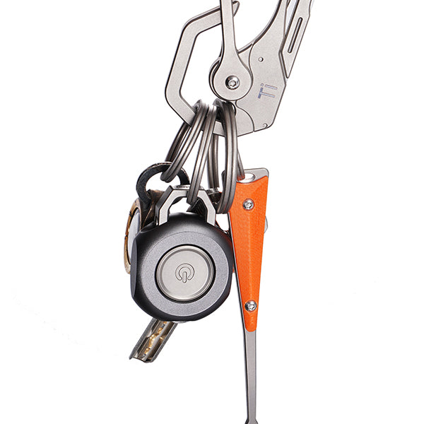 CH11 Titanium Keyring | 4pcs Keychain Ring Kit and Four Different Sizes