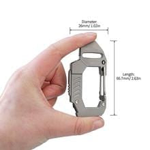 MecArmy FL10 Titanium EDC Carabiner Flashlight