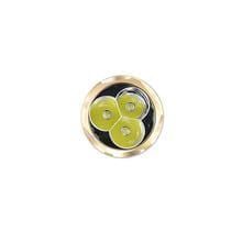PT16-BS USB Rechargeable 1200 Lumens Brass Flashlight