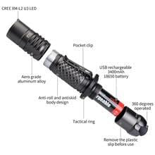 MecArmy SPX10 360 Degrees Operated Tactical Flashlight