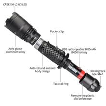 SPX18 1100 Lumens 360 Degrees Operated Flashlight