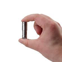 Illumine X2S Mini USB Rechargeable Stainless Steel Keychain Flashlight