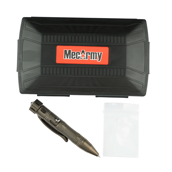 MecArmy TPX10 Titanium Bolt Action Pen