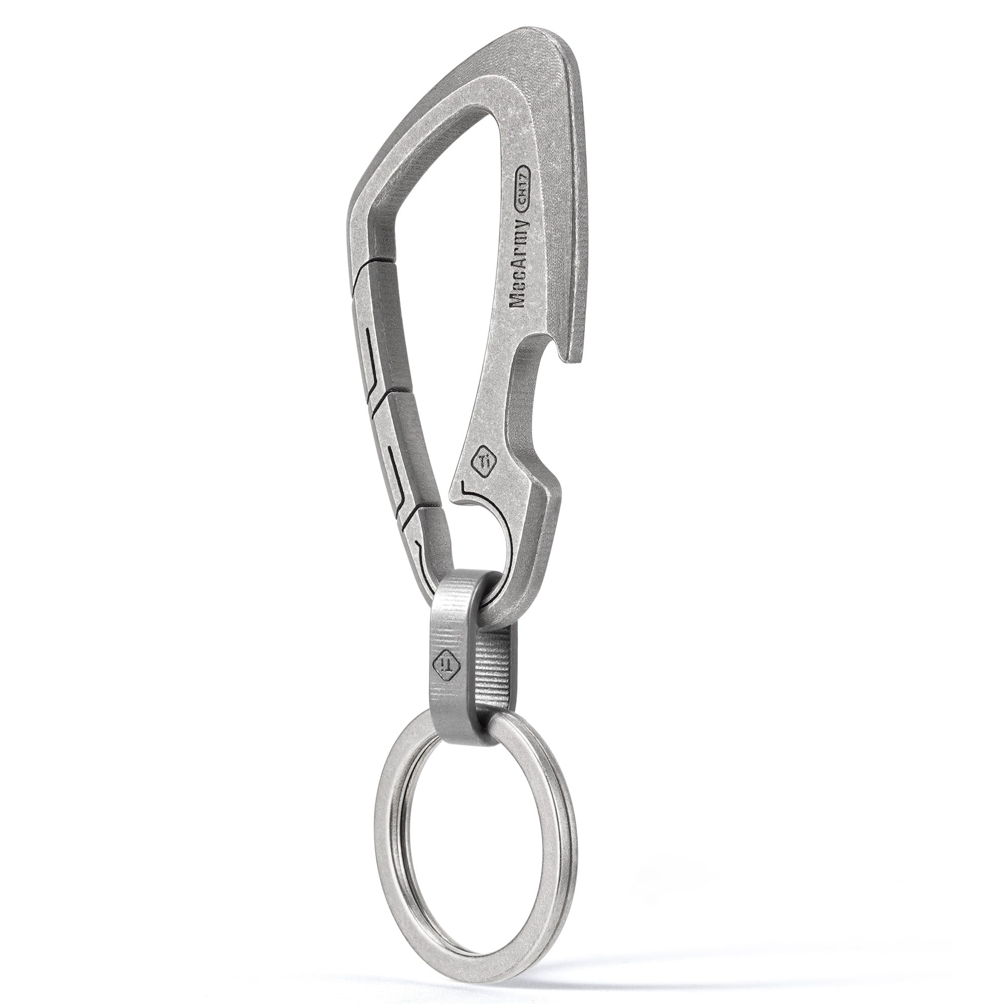 CH17 Titanium Carabiner Keychain Clip