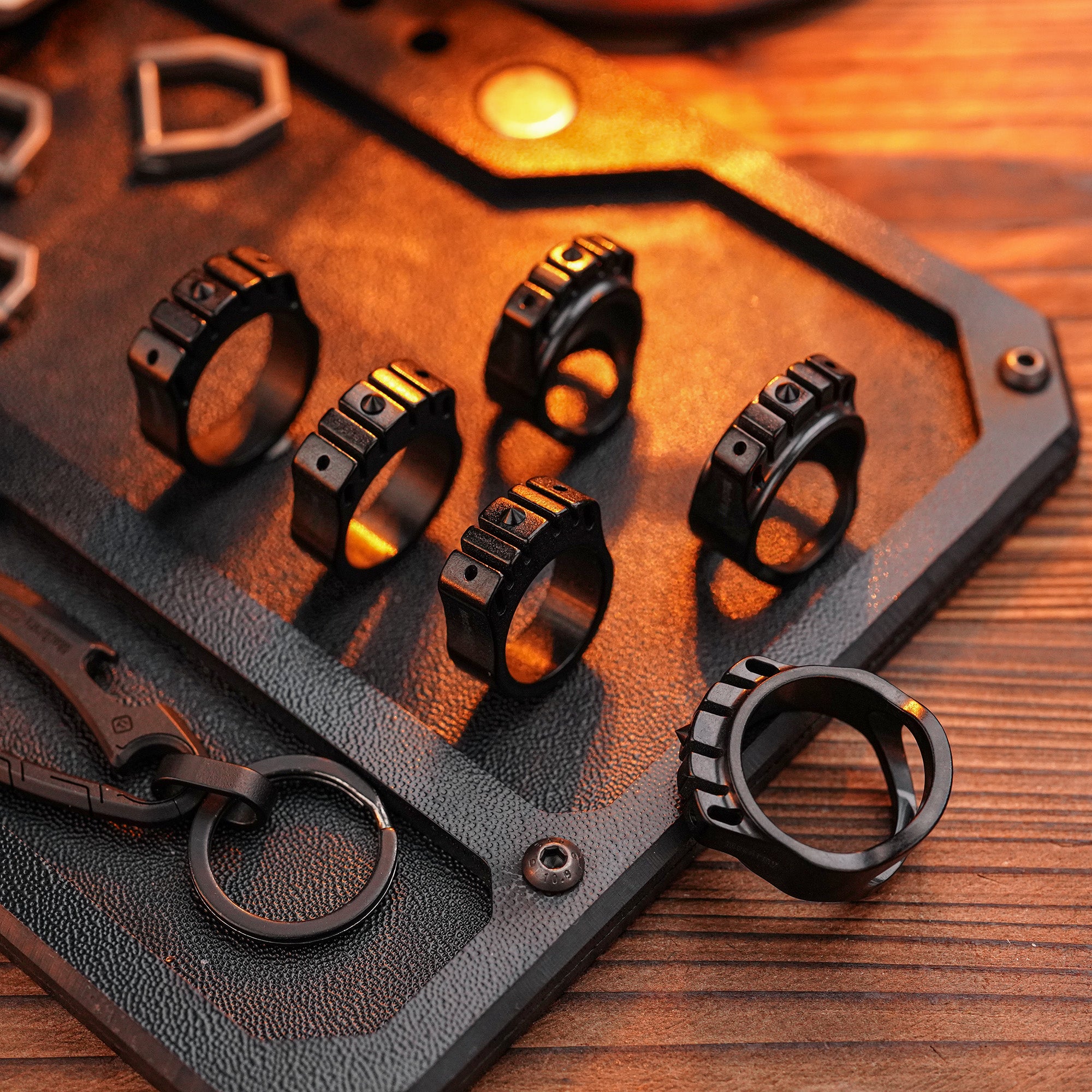 MecArmy SKF3T Titanium Ring and Bottle Opener