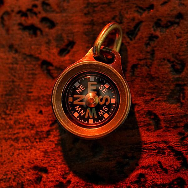 MecArmy CMP Handmade Version EDC Compass( Handmade Brass)