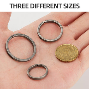 MecArmy CH12 EDC Titanium Keyring | Set of three different sizes | Use with Keys and other EDC gears