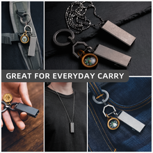 Load image into Gallery viewer, CH15 Titanium EDC Whistle