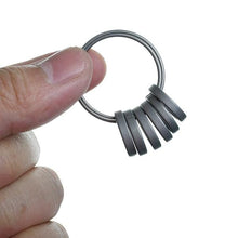 Load image into Gallery viewer, MecArmy CH7 Titanium 7pcs Keyring Kit