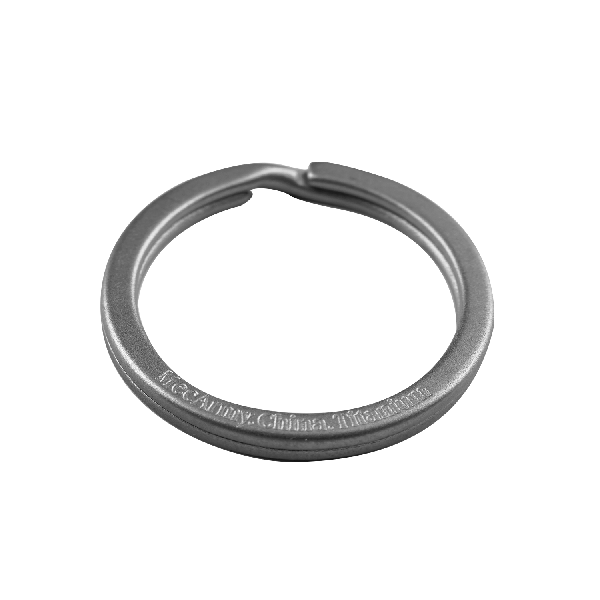 EDC 29mm Octagon Titanium Keyring ring