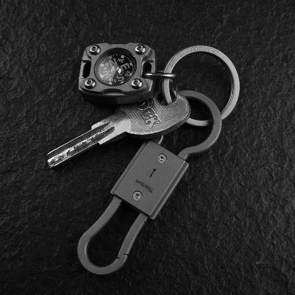 MecArmy CH4 Titanium Keyring Kit