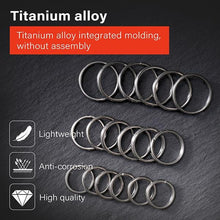 画像をギャラリービューアに読み込む, CH8 Titanium Keyring Kit | 18pcs Keychain Ring and Three Different Sizes