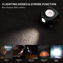 Cargar imagen en el visor de la galería, New Version CPLU-Al Aluminium Watchband LED Light | USB-C Rechargeable | 300 Lumens