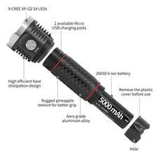 PT26 3850 Lumens USB Rechargeable Flashlight