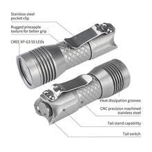 MecArmy PS16 2000 Lumens Ultra Bright EDC Flashlight